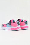 Fuchsia Blue Light Velcro Girls Sports Shoes BNI-10127 P