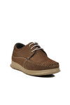 Tan Nubuck Genuine Leather Mens Casual Shoes 126 M