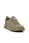 Khaki Textile Lightweight Mens Sneaker 25Y510-2 M