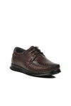 Brown Genuine Leather Mens Casual Shoes 126 M