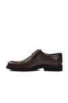 Brown Genuine Leather Mens Classic Shoes 03101 M
