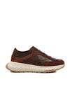 Brown Genuine Leather Mens Sneaker Premium 5394 M