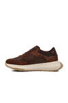 Brown Genuine Leather Mens Sneaker Premium 5394 M