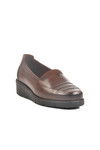 Brown Anatomic Genuine Leather Womens Casual Shoes BB0110 Z