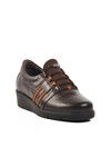 Brown Genuine Leather Womens Casual Shoes BB0121 Z