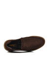 Brown Nubuck Anatomical Genuine Leather Mens Casual Shoes 708 M