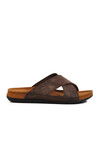 Brown Anatomic Mens Slippers Bento M