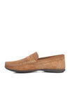 Brown Suede Genuine Leather Mens Casual Shoes Kazar M