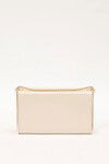 Cream Patent Leather Womens Shoulder Bag 930182