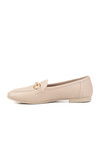 Cream Thin Sole Light Womens Ballerinas B-22 Z