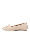 Cream Thin Sole Light Womens Ballerinas B-34 Z