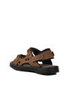 Sand Nubuck Genuine Leather Mens Sandals 1405 M