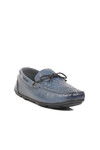 Blue Genuine Leather Mens Casual Shoes 2Y0173-163 M
