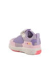Purple Velcro Mesh Light-Up Boys Sneakers Legos B