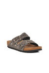 Platinum Stone Embroidered Lightweight Womens Slippers PC-7552 Z