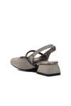 Silver Stone Embroidered Girls Sandals 253 RY 4091 P