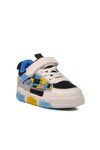 Black Velcro Light Up Unisex Kids Sneakers Legos P