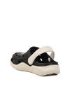 Black and White Girls Sabo Slippers Stella F