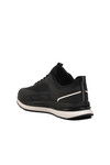 Black and White Lightweight Mesh Mens Sneakers BST-644 M
