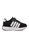 Black and White Velcro Boys Sneakers 1876 F