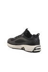 Black Mesh Lightweight Breathable Mens Sports Shoes Alfonso 25025 M