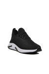 Black and White Knitted Light Unisex Sneakers Pina 101 G