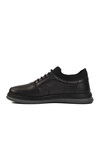 Black Genuine Leather Mens Casual Shoes 403 M