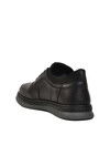 Black Genuine Leather Mens Casual Shoes 403 M