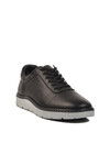 Black Genuine Leather Mens Casual Shoes 407 M