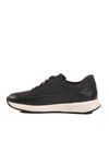 Black Genuine Leather Mens Casual Shoes Pika M