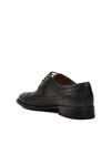 Black Genuine Leather Mens Classic Shoes 02947 M