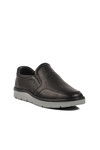 Black Genuine Leather Mens Casual Shoes 404 M