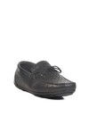 Black Genuine Leather Mens Casual Shoes 2Y0173-163 M