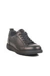 Black Genuine Leather Mens Casual Shoes LO2080-F604 M