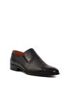 Black Genuine Leather Mens Classic Shoes 00811 M
