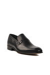 Black Genuine Leather Mens Classic Shoes 02471 M