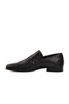 Black Genuine Leather Mens Classic Shoes 00881 M