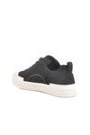 Black Genuine Leather Mens Sneaker 23Corvet M