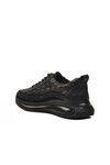Black Genuine Leather Mens Sneakers Catis M