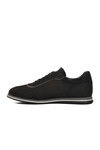 Black Genuine Leather Mens Casual Shoes Triper M
