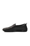 Black Genuine Leather Womens Casual Shoes 04035 Z