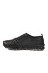 Black Genuine Leather Womens Casual Shoes 0004 Z