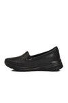 Black Genuine Leather Womens Casual Shoes 0023 Z
