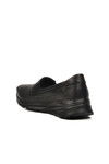 Black Genuine Leather Womens Casual Shoes 0023 Z