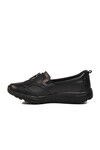 Black Genuine Leather Womens Casual Shoes 0024 Z