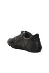 Black Genuine Leather Womens Casual Shoes 128 Z