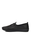 Black Genuine Leather Anatomic Womens Casual Shoes Z083 Z
