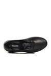 Black Genuine Leather Anatomic Womens Casual Shoes Z083 Z