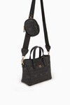 Black Womens Shoulder Bag 930163