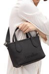 Black Womens Hand and Shoulder Bag BNT-1598